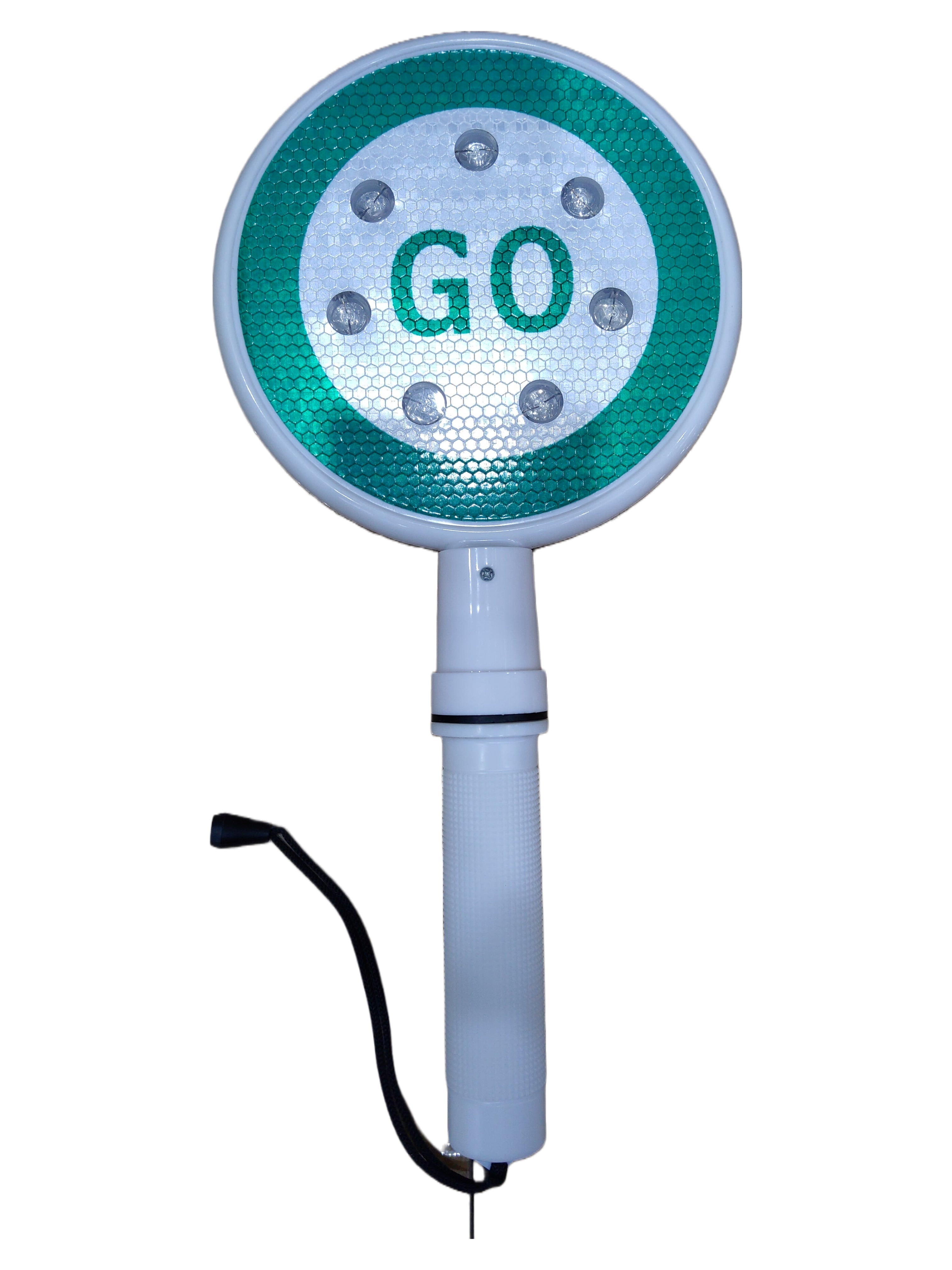 Flashing Led Stop & Go Plate Sign (Green & Red) | Model: SIGN-7451