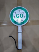 Flashing Led Stop & Go Plate Sign (Green & Red) | Model: SIGN-7451 Aiko 