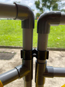 Folding Fabric Barrier "Danger, No Entrance" H:97Cm