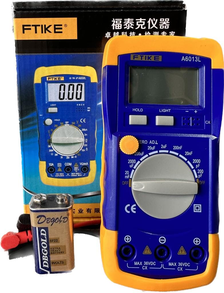 FTIKE Capacitor Tester | Model : METER-A6013L Capacitor Tester FTIKE 