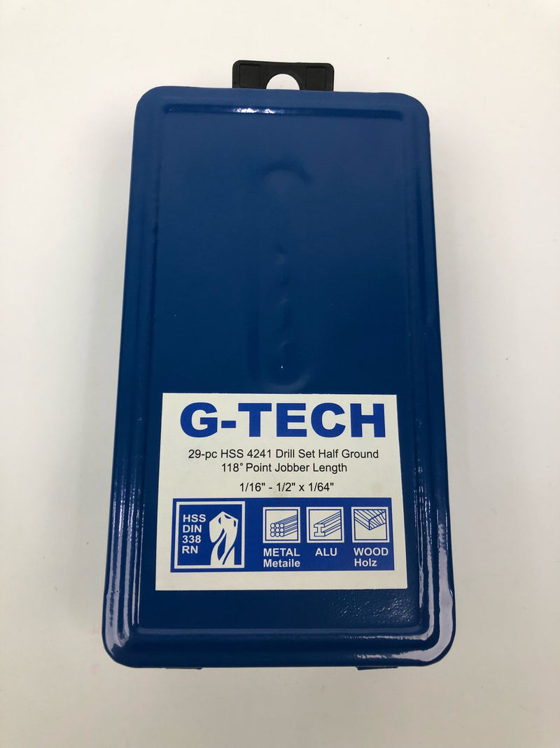 G-Tech 29Pcs HSS Drill Bit Set | Model : 096-91-S29 Drill Bit Set G-Tech 