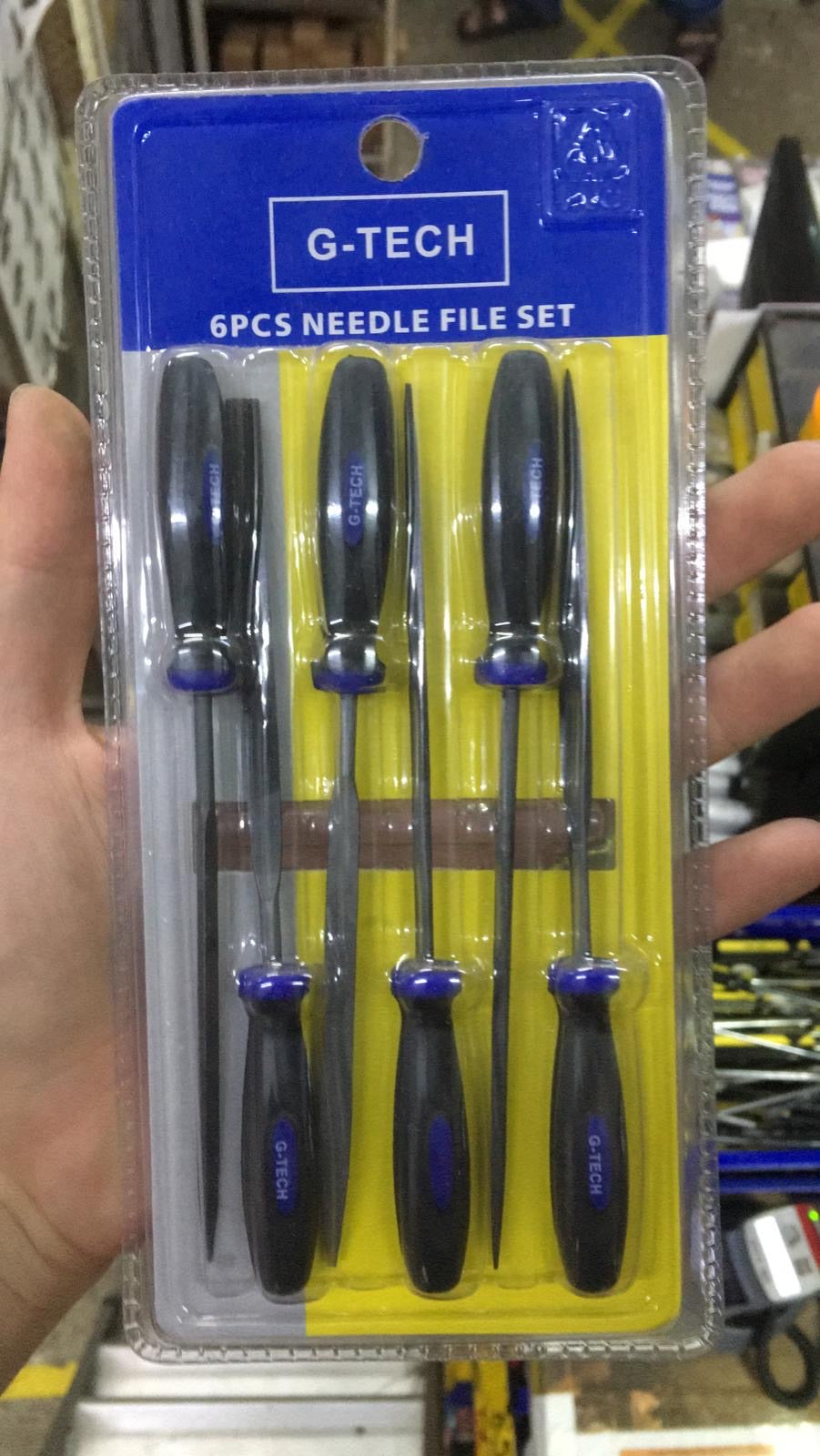 G-Tech Needle File Set 3X150mm (6Pc) | Model : 008-58-NF6