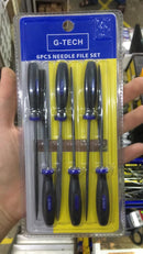 G-Tech Needle File Set 3X150mm (6Pc) | Model : 008-58-NF6 Needle File Set G-Tech 