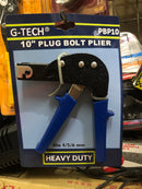 G-Tech Plug Bolt Plier 10" | Model : 001-41-PBP10 (PEP10) Plug Bolt Plier G-Tech 