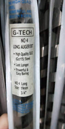 G-Tech Sds Auger Bit 19X200Mm | Model : AB-G37-19 G-Tech 