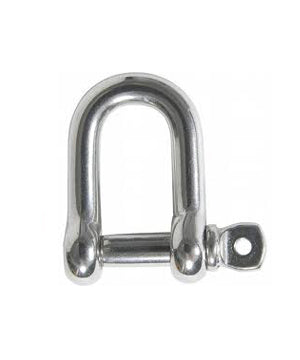 Galvanized D Shackle | Model: SHACKLE-D D shackle GI 