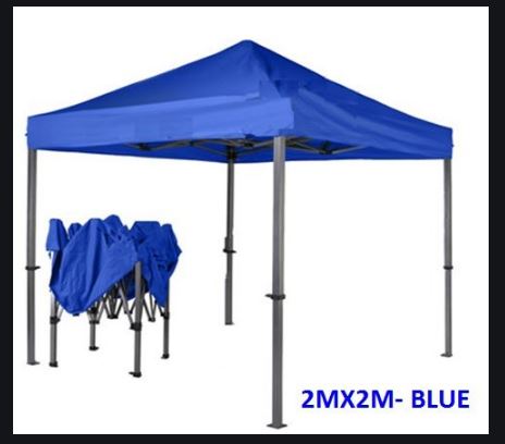 Gazebo Tent With Automatic Frame (Blue) | Model : TENT- | Size : 2 X 3M & 3 X 3M Gazebo Tent Aiko 