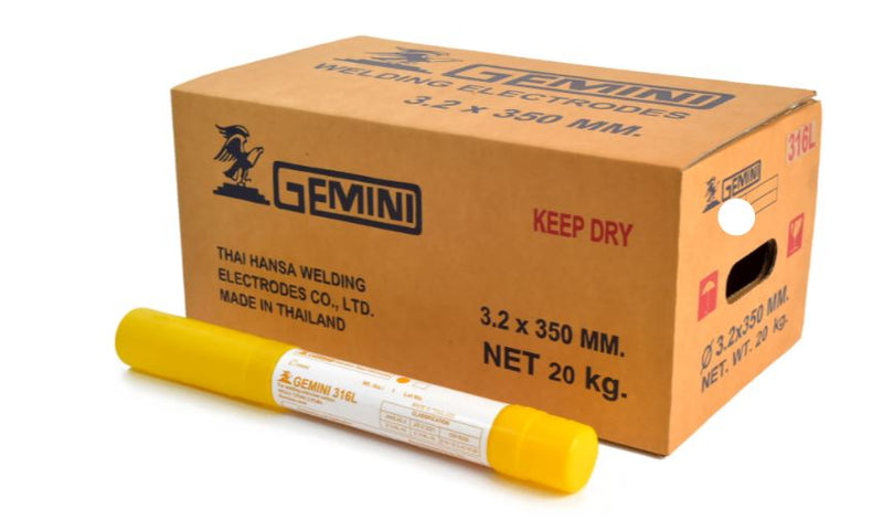 Gemini 316L 2.6/3.2mm Stainless Steel Electrode | Model : WE-G316 Gemini 