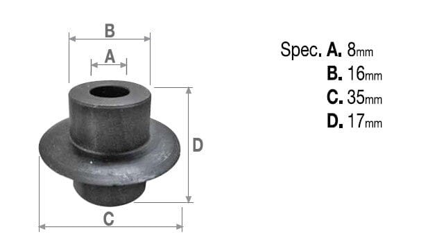 GI Pipe Cutter 2"/3" | Model : GIPC- Pipe Cutter Aiko 