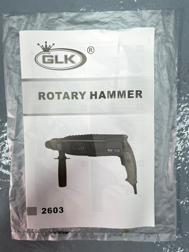 Glk 240V 26mm Rotary Drill 2603 | Model : 2603 Rotary Drill Glk 