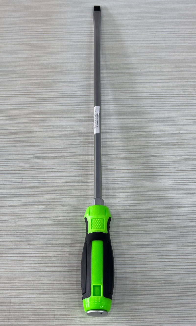 Go-Tru 12" (-) Screw Driver (Green) | Model : SD-YM-TR8300(-)G Screw Driver Aik Chin Hin 