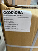 GOODIDEA Brushless Electric Mini Winch 5mm X 60m 340kg 230V 50hz With Speed Control | Model: WIN-BL340 Winch GoodIdea 