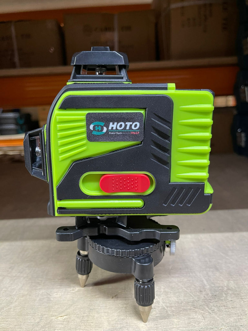 Green 16 Line Laser With 2 Battery And Remote Control (No Warranty) | Model : LASER-YM-G-16 Laser HOTO 
