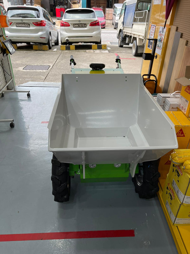 Green 300kg 48V Electric Mini Dumper with LCD Display | Model : KT-MD300E Mini Dumper Dumper 