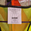 Green Safety Vest with words at back, Wording : Banksman, Fire Watchman, Lifting Supervisor, Rigger/Signal man, Security, Signal man, Traffic Controller | Model: VEST-G- Safety Vest Aiko 