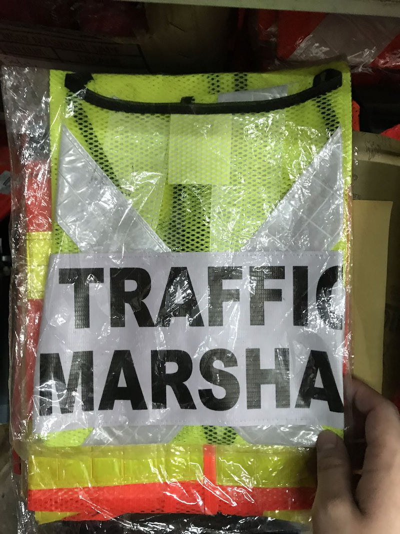 Green Safety Vest with words at back | Wording : Banksman, Fire Watchman, Lifting Supervisor, Rigger/Signal man, Security, Signal man, Traffic Controller - Aikchinhin