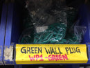 Green Wall Plug (1Ctn=400Pkt=20000Pc) | Model : WP1-GREEN Aiko 