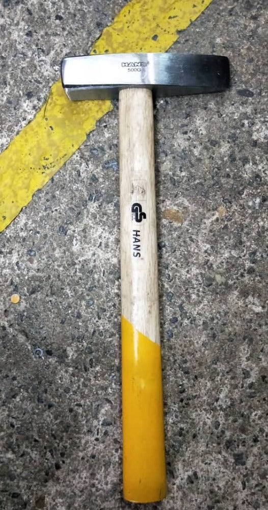 Hans Brick Chipping Hammer 500G (Wood) Model HAMH500