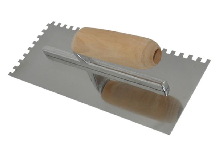 Hans Teeth Trowel 4-1/4"X11" Square Hs6030A Big Sq Gear | Model : TRO-HS6030A Teeth Trowel Hans 