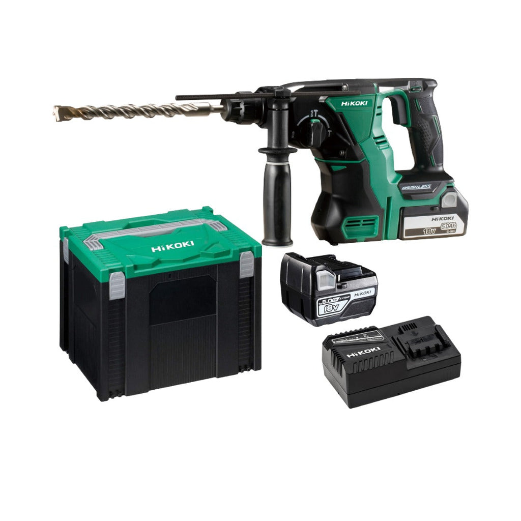 Hikoki 18V Cordless Bl Rotary Hammer Drill C2-Dh18Dbl (1 Charger