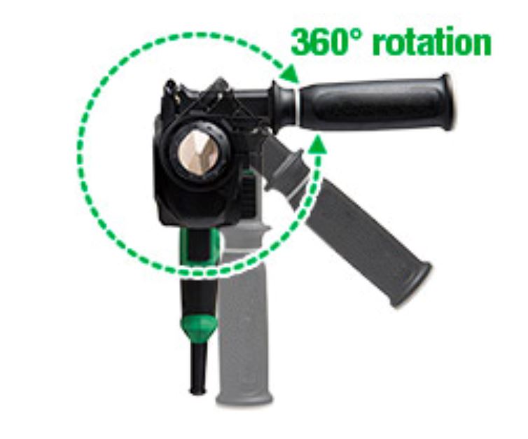 Hikoki DH28PCY2 28mm (1-1/8") 850W Rotary Hammers | Model: H-DH28PCY2 Rotary Hammers Hitachi/Hikoki 