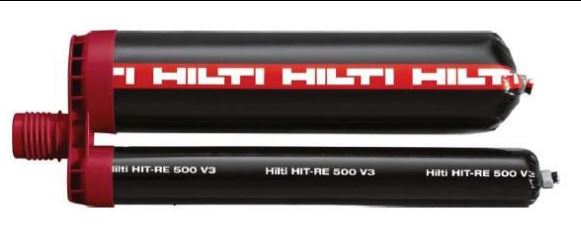 Hilti Injectable Mortar Re-500 V3 500ml | Model : HIL*RE500V3-5 Injectable Mortar Hilti 