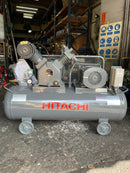 Hitachi 5hp 125L 415V Air compressor with pressure switch | Model : 3.7P-9.5V5A Air Compressor HITACHI 