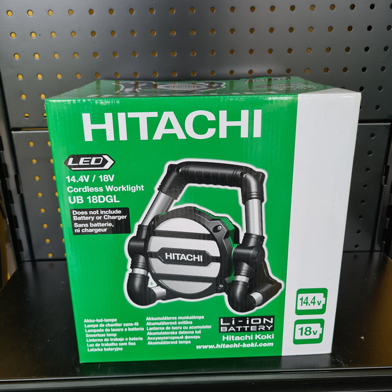 Hitachi / Hikoki 14.4V & 18V Cordless Worklight | Bare Uunit | Model : UB18DGL Cordless Worklight HIKOKI 