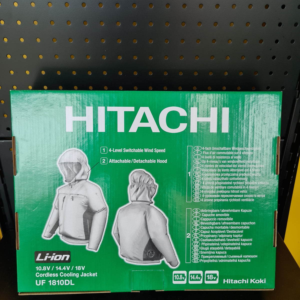 Hitachi Koki 10.8v/14.4v/18v クールジャケット4点 Hitachi Koki 10.8v/14.4v/18v クールジャケット4点 Amazon