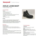 Honeywell S3 SRC Mid Cut Ankle Laced Safety Shoe | Model : SHOE-H9535, UK Sizes : #5 (38) - #12 (47)