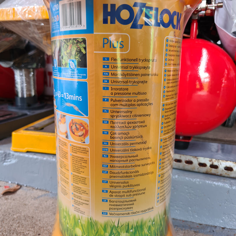 Hozelock Pressure Sprayer | Size : 10L | Model : 018-320 Sprayer Hozelock 
