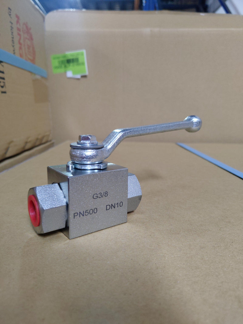 Hydraulic Ball Valve 3/8" BSPT (Female) For Pu Machine | Model: BV-H-B03F Hydraulic Ball Valve Aiko 