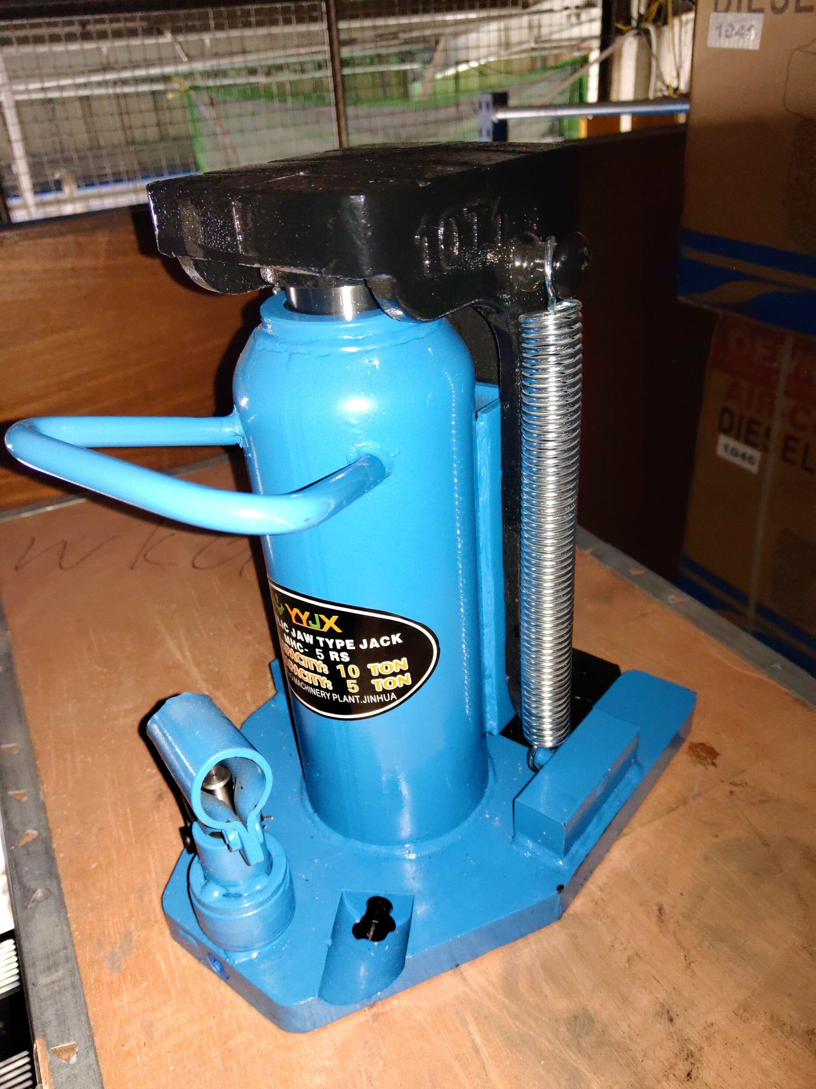 Hydraulic Toe Jack Model JACKMHC