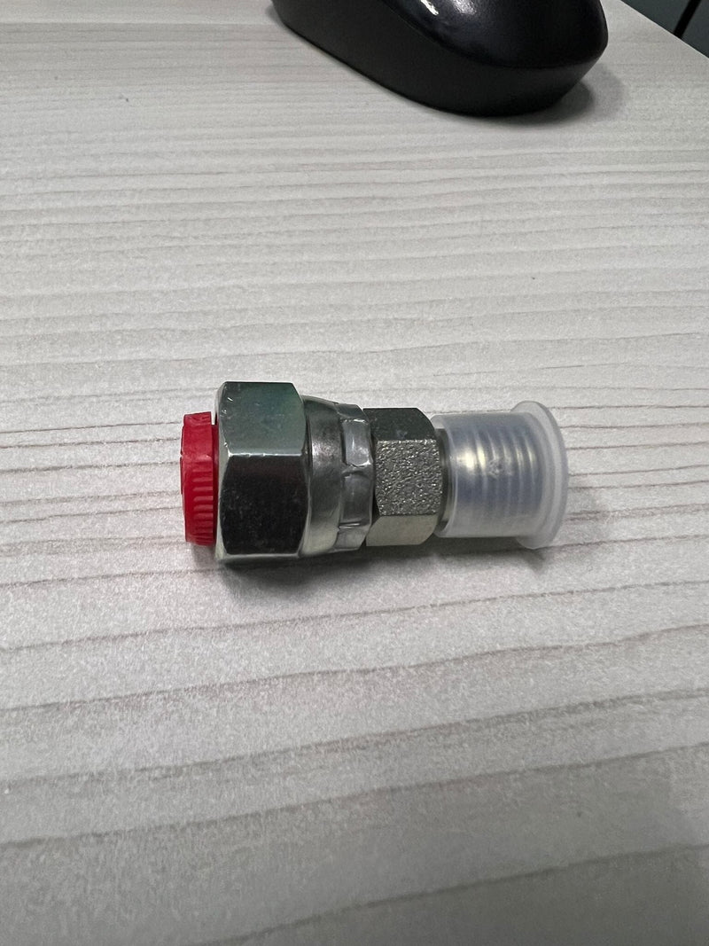 Hyraulic Swivel Hose Connector/ST JOINT NPT 1/4" FEMALE X BSPT 1/4" MALE | Model: FIT-H-STJ-F02N-M02B Hose Connector Aiko 