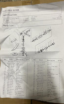 Hyundai WFG-1219 4" Air Angle Grinder | Model : AT-WFG-1219 Angle Grinder Hyundai 