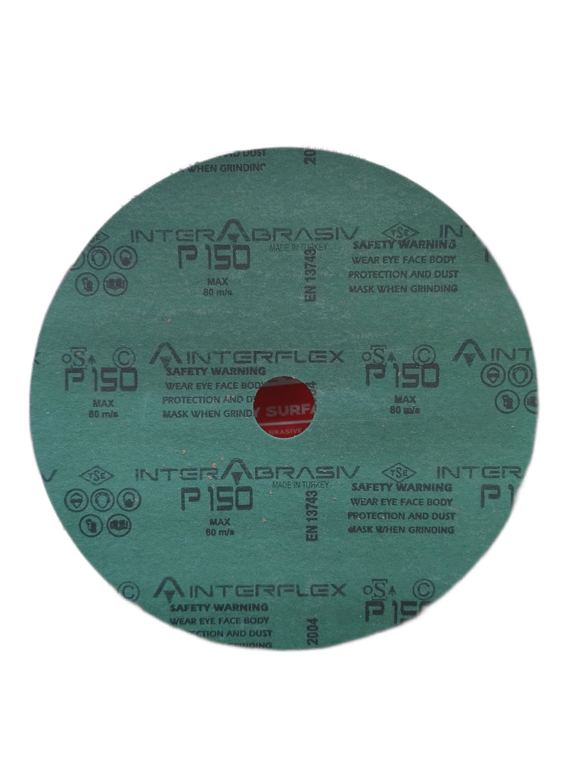 INTERFLEX 7" Sanding Disc | Model: SD1-I7 Sanding Disc Interflex 7" X 150cc 