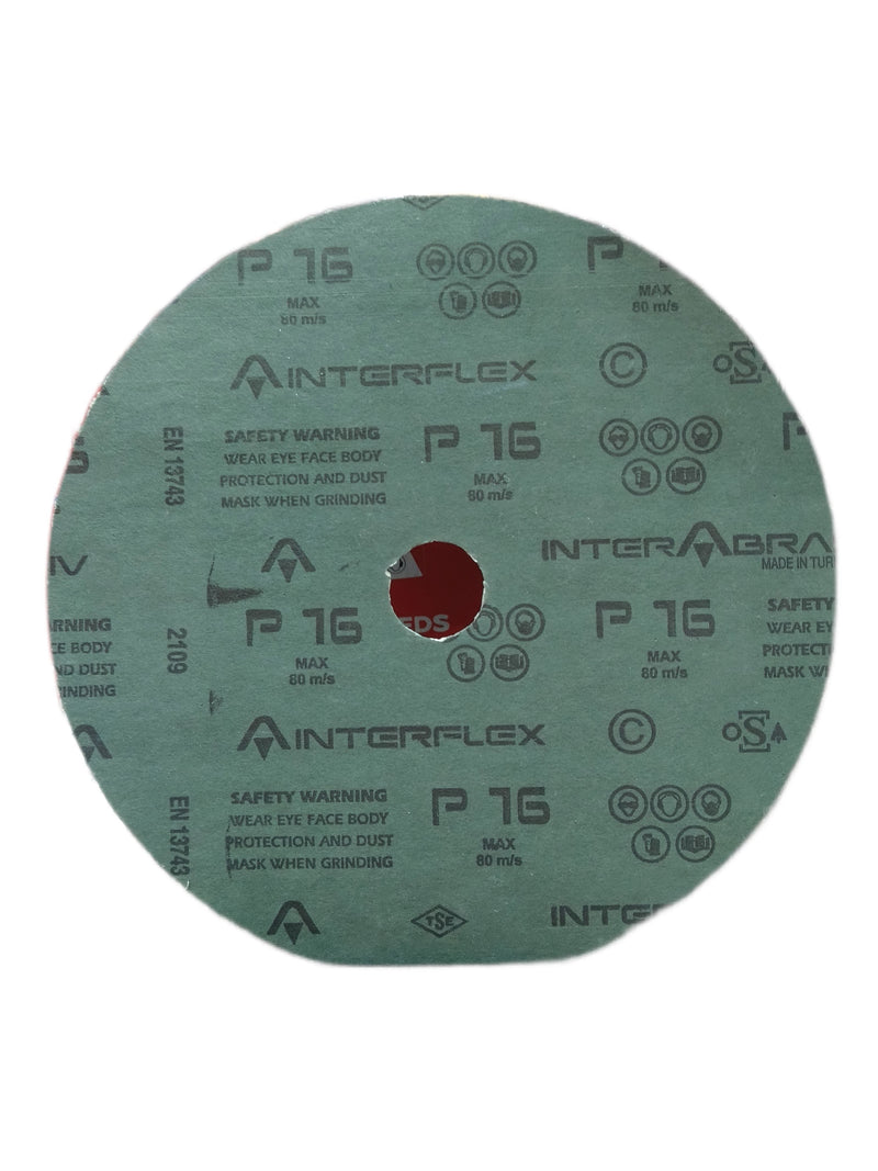 INTERFLEX 7" Sanding Disc | Model: SD1-I7 Sanding Disc Interflex 7" X 16cc 