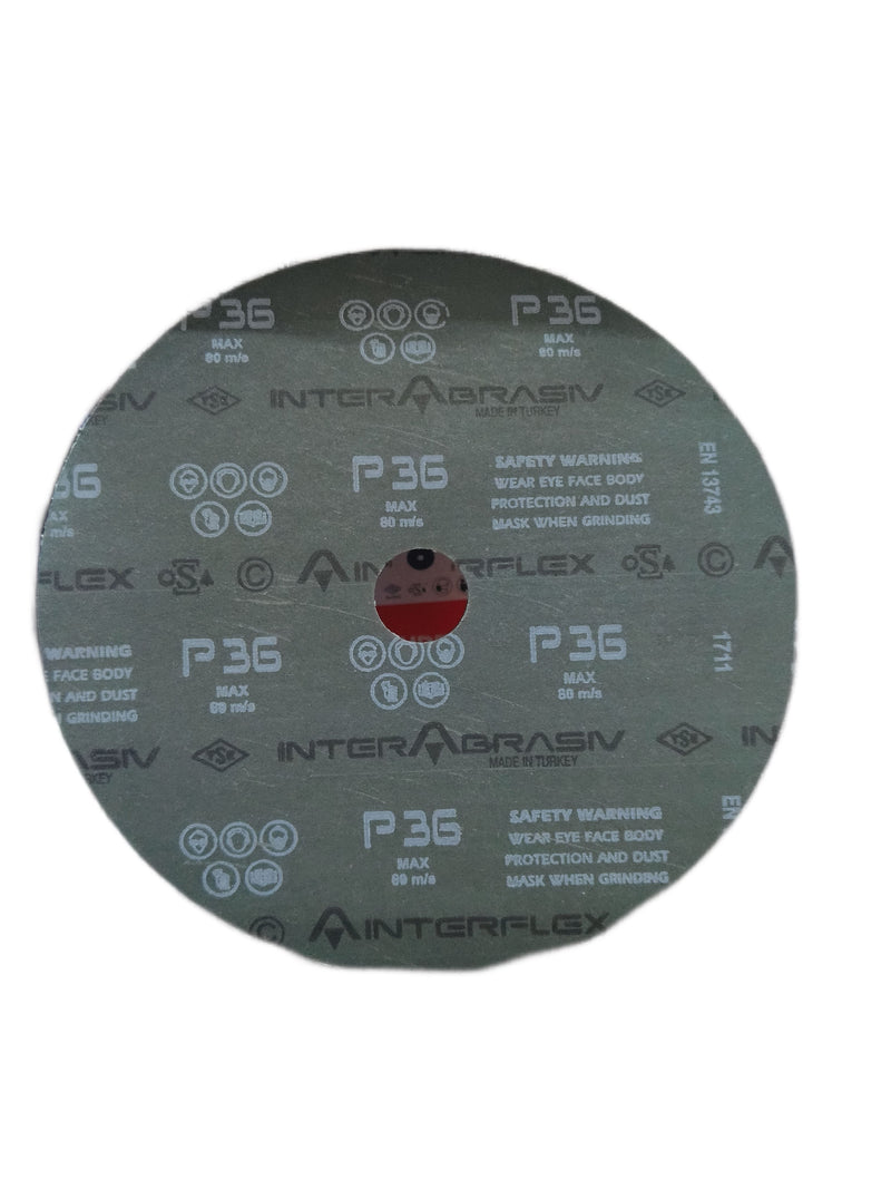 INTERFLEX 7" Sanding Disc | Model: SD1-I7 Sanding Disc Interflex 7" X 36cc 