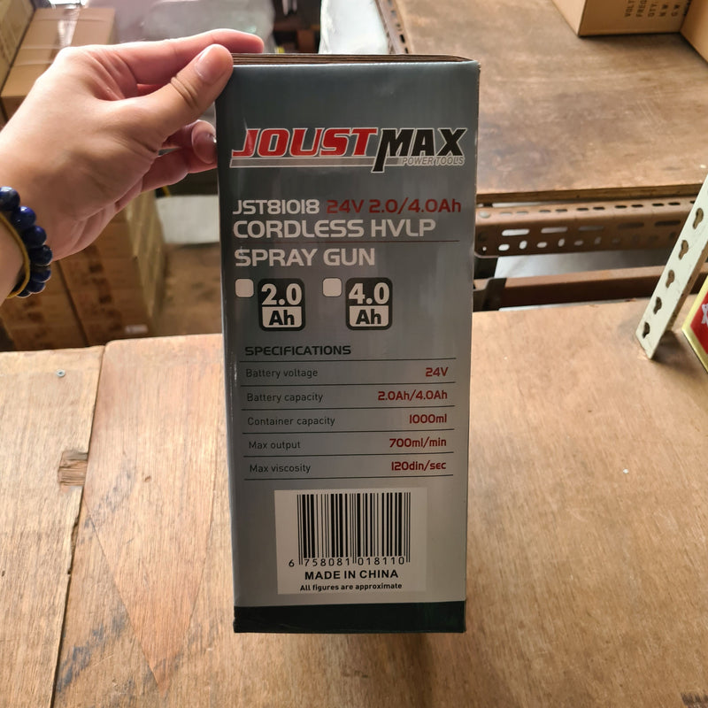 Joustmax Cordless Spray Gun 24V 2.0 Ah | Model : SGE-JST81018 Cordless Spray Gun Joustmax 