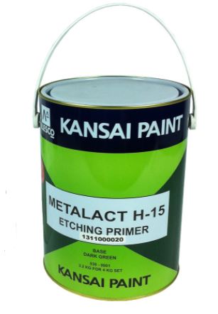 Kansai H15 Paint Etching Primer Green | Model : KANSAI-H15 Kansai 