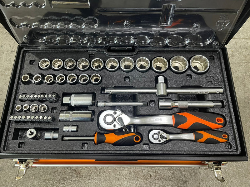 Kendo (90517) 18" 86pc Tool Chest Set | Model : TB-S-90517 Tool Box Kendo 