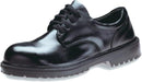 KING'S Exec Black Safety Shoe With Steel Toe + Smooth Leather | Model : KJ404SX | UK Sizes : #5(39) - #13(48)