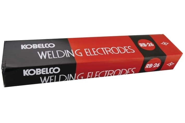 Kobelco RB26 Welding Electrodes (rod) | Model : RB26 | Sizes : 2.6MM or 3.2MM or 4.0MM Welding Electrodes KOBELCO 4.0mm Box (5 kg) 