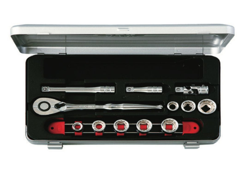 Ktc 3/8" Dr Socket Set TB308BX - Japan | Model : 003-003-3081 Socket Set KTC 