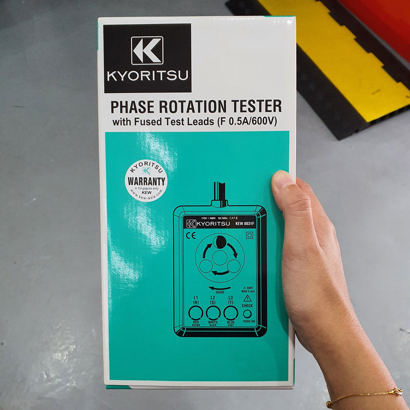 Kyoritsu 8031F 3-Phase Indication Meter | Model : 8031F Indication Meter Kyoritsu 