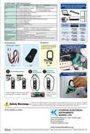 Kyoritsu Ac Digital Clamp Meter | Model : KM2200R Digital Clamp Meter Kyoritsu 