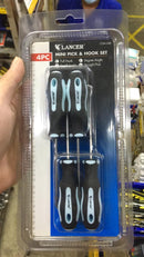 Lancer 4pcs Mini Pick & Hook Set | Model : T1004B (COM.04B) Mini Pick & Hook Set Lancer 