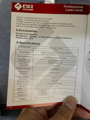 Laser Level (1H4V) 5Mw Gt-215 | Model : LASER-GT215 Laser Aiko 