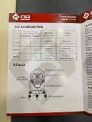 Laser Level (1H4V) 5Mw Gt-215 | Model : LASER-GT215 Laser Aiko 