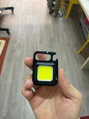 LED COB Rechargeable Keychain Light (Square) | Model : LED-COB-KC Led Rechargeable Lamp Aiko 